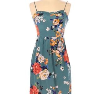 Anthropologie Moulinette Soeurs Women Silk Sleeveless Layered Dress size 2